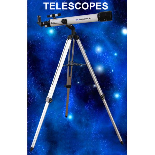 Telescope Focus length:700mm Objective diameter:70mm Eyepieces:SR4.0mm H12.5mm H20mm