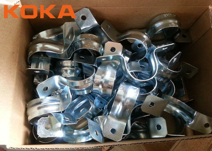 1-1/4'' U Shape Electrical Galvanized Pipe Saddle Clamps