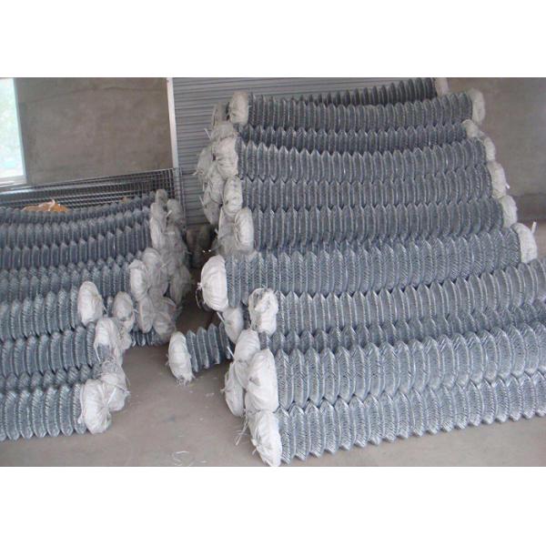 Multi PVC Color Driveway Chain Link Fencing With Steel Iron Wire Materials