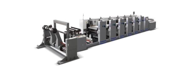 Quality 150m/Min Flexographic Printing Machine 6 Color 1350mm for sale