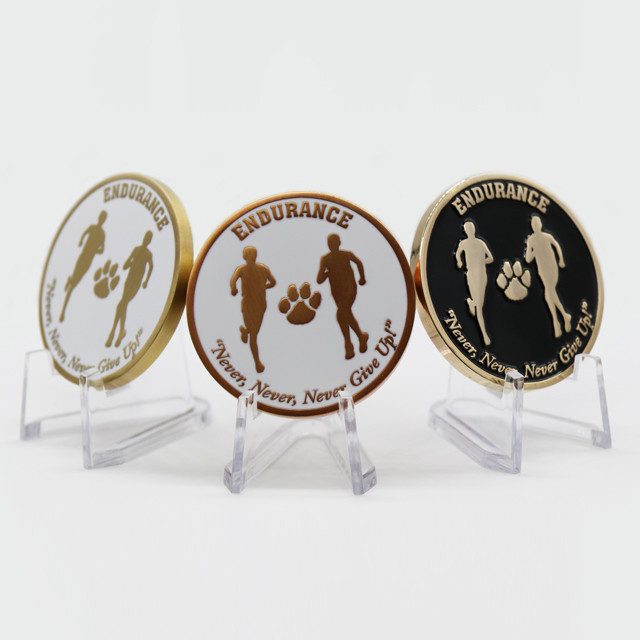 Die Cutting Printing Custom Coins Brass Iron Custom Decision Coin