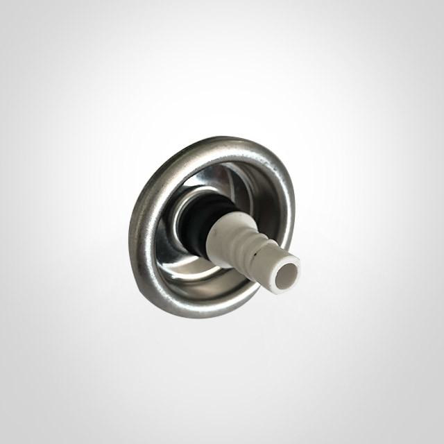 Tube Type One Inch Aerosol PU Foam Valve Suitable To Silicone Sealant Production For Construction Materials