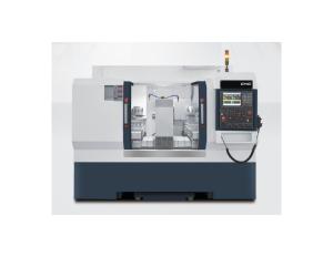 7.5kW Dual Spindle Flat Bed CNC Lathe Machine For Large Diameter Machining