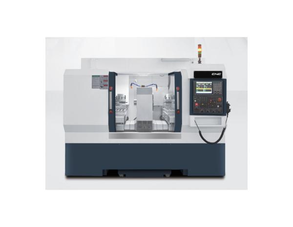 Quality 7.5kW Dual Spindle Flat Bed CNC Lathe Machine For Large Diameter Machining for sale