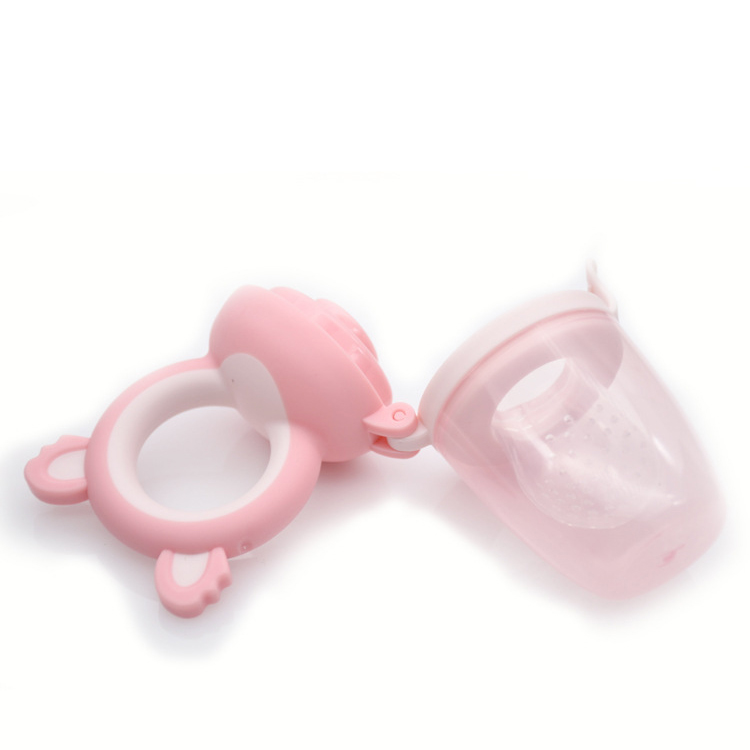 Silicone Soft Baby Food Nibble Fruit Pacifier Feeder Cute Packaging