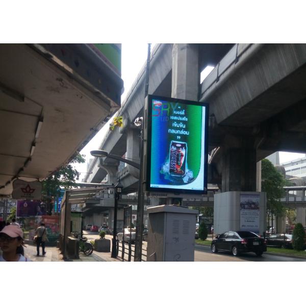 P5 P6 P8 Roadside Street Lamp Pole Commercial Led Display Creative Led Open Sign Solar Power