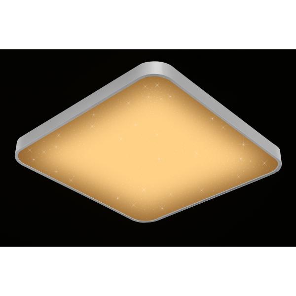 IP40 50W Square LED Pendant Lights Remote Control Excellent Luminous Efficiency