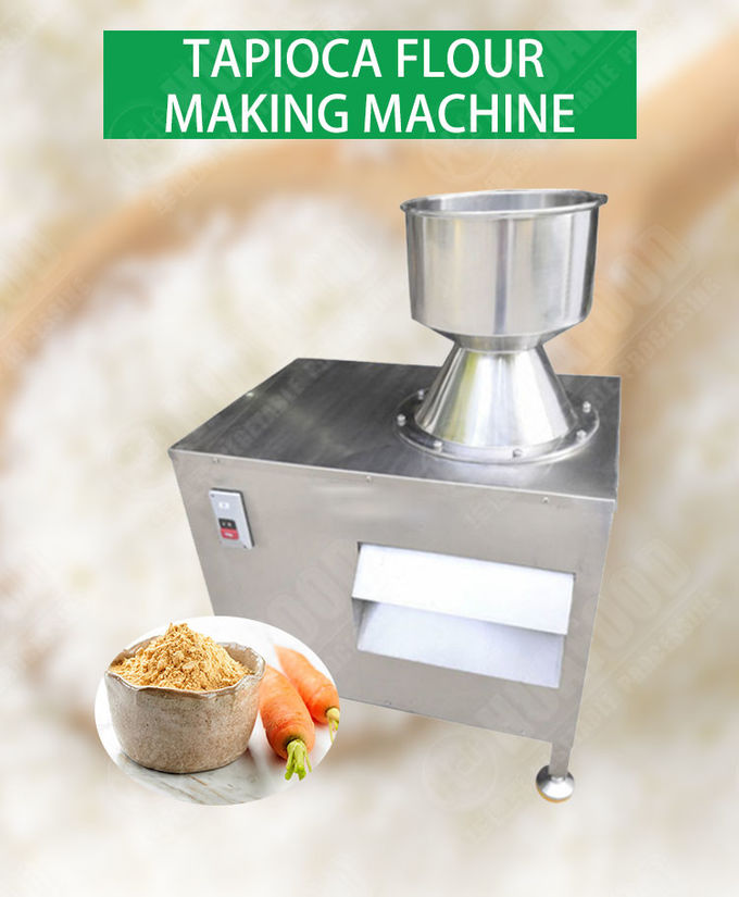 3800r/Min Automatic Food Processing Machines Cassava Flour Super Fine Powder Grinder