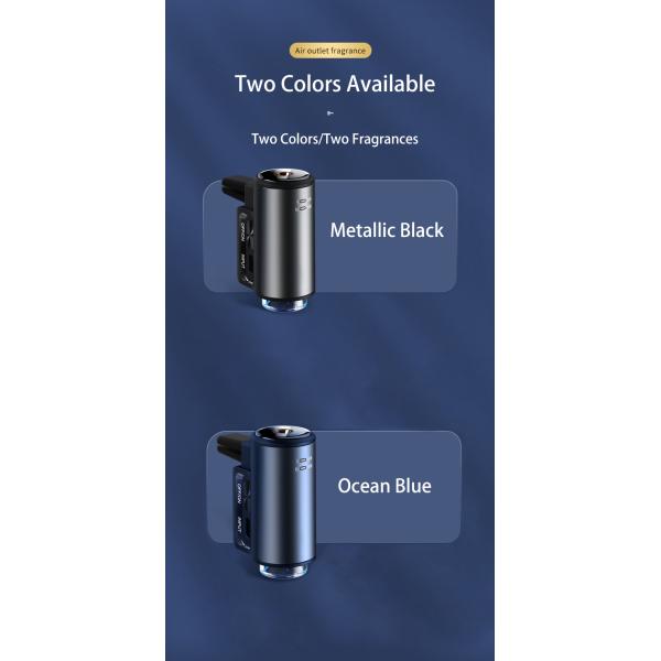 HOMEFISH USB Rechargeable Waterless Car Aroma Diffuser ARM Auto Sensing Aroma Humidifier