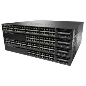 China Black Color Ethernet 2x10G Uplink Switch WS-C3650-24TD-S 1 Year Warranty wholesale