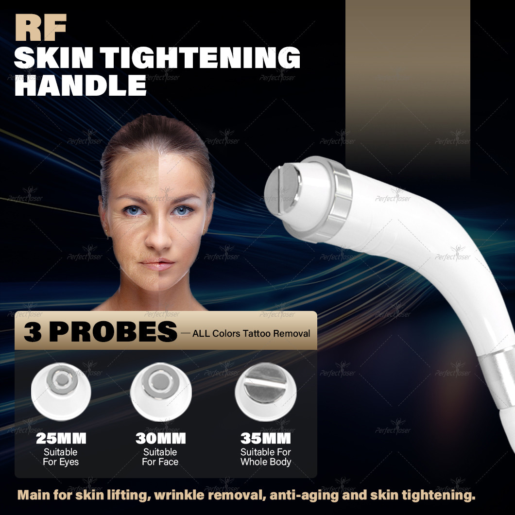 Professional 5in1 Hair Removal Laser Machine with Double Screen, RF, and Best Cooling System - Multifunctional Device