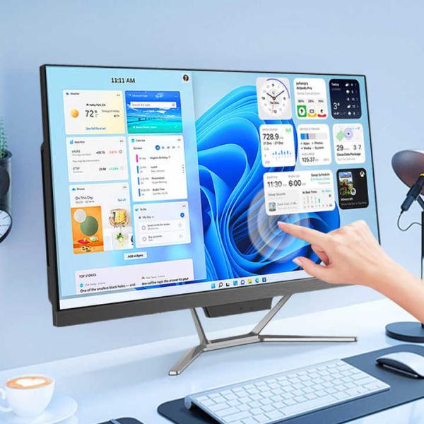 Quality 21.5 Aio All-in-one Pc Office Desktops I5 7300HQ AllInone Computer With Webcam for sale
