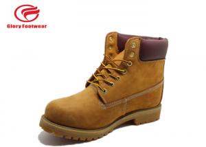 China EVA Hiking Goodyear Welted Full Grain Leather Shoes For Heavy Industry Workers wholesale