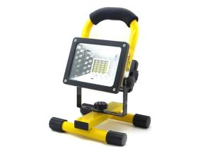 China 24 LED HandheldRechargeable LED Flood Light 30W 2000 Lm Construction Lamp on sale