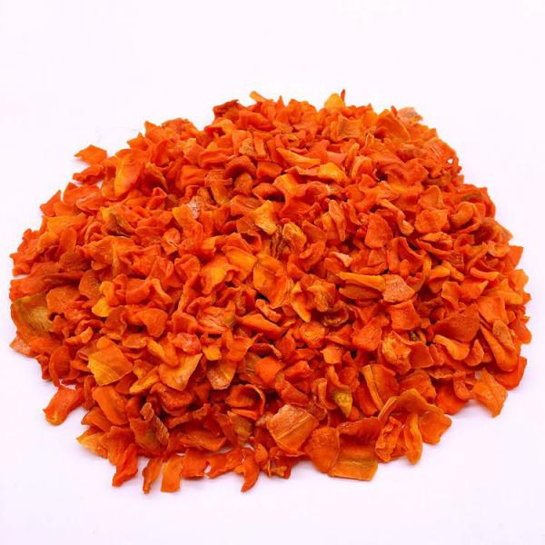 Quality Dehydrated Vegetables Air Dried Carrot Chips High In Vitamin A for sale