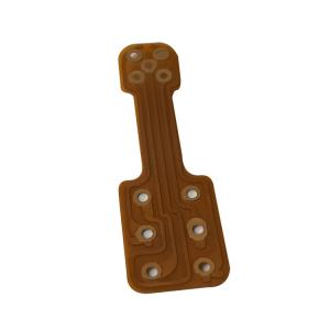 China Single Sided Flexible Printed Circuit Board Prototype Polyimide Stiffner 0.2mm Thickness wholesale
