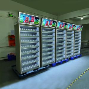 Satom Customized ABS Tobacco Display Cigarettes Display Unit Cigarette Pusher And Door