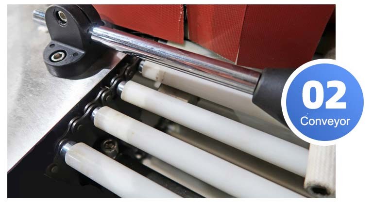 Customized PLC Controlled Automatic Shrink Wrap Tunnel Machine For Long Hardware Tubes