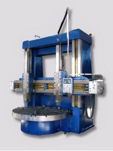 China Double column Metal Turning Vertical cnc Machine Lathe on sale