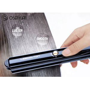 Steam Function Flat Iron Ceramic Hair Straightener Anti - Clogging Technology
