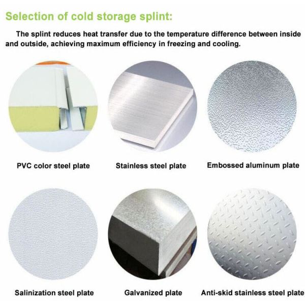 Super Large Thickened Locked Food Freezing Storage Cold Storage Cold Room