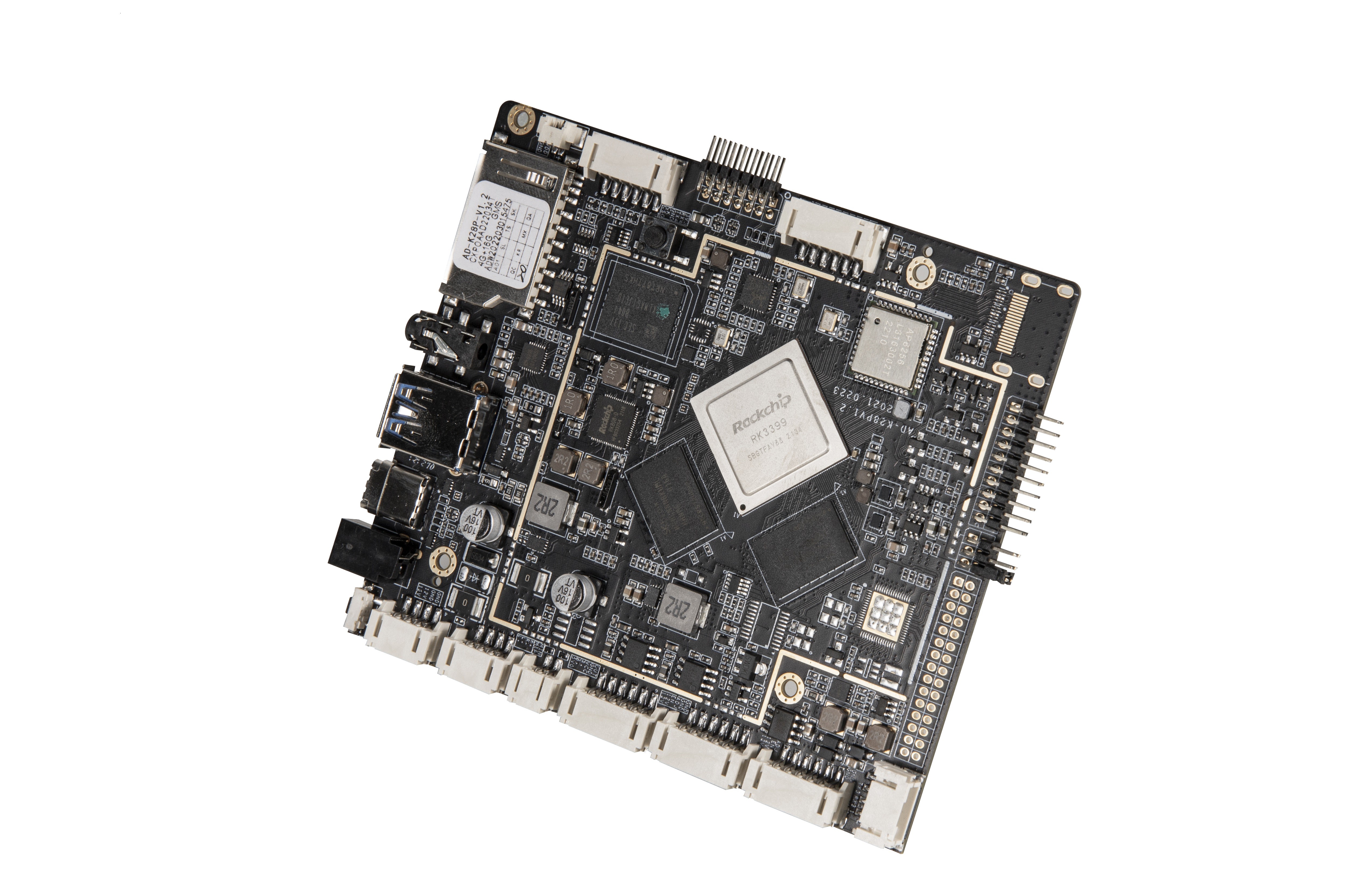 RK3399 Android 7 9 10 Embedded PCBA Board For Digital Signage Player / Digital Menu