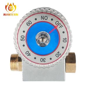 Mechanical ABS Plastic Audio Alarm 10kPa Gas Timer Valve