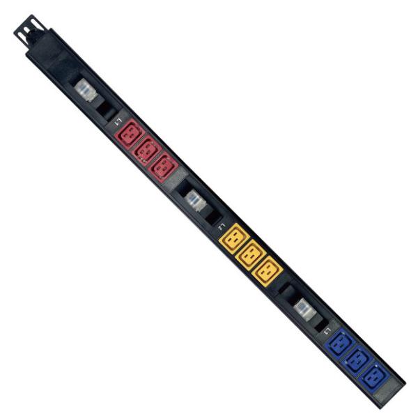 Quality 3phase 415V 32A 9port C19 mining PDU for sale