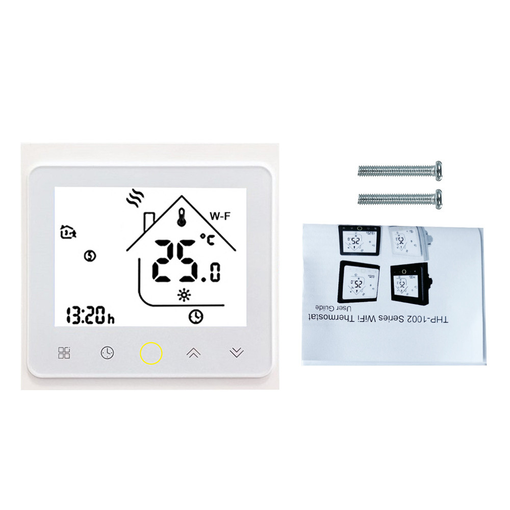 APP WiFi Smart Thermostat Temperature Controller for Water/Electric floor Heating Water/Gas Boiler Works with Alexa