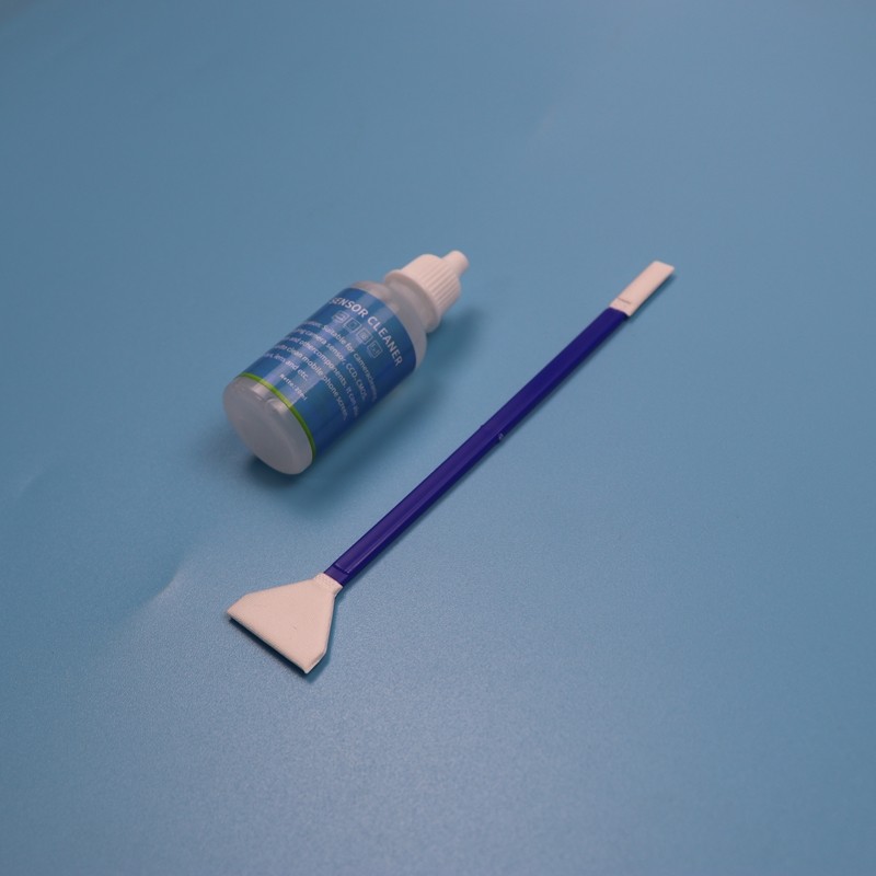 2 In 1 Microfiber APS-C Sensor Cleaning Swab CMOS Camera Cleaning Kit With Liquid