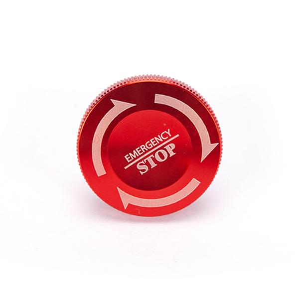 Quality Emergency Momentary Off Push Button Switch Red Mushroom Cap 6Pin for sale