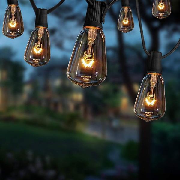 Quality 10ft St38 Decorative String Lighting 7watt E12 Led Edison Bulb String Lights for sale