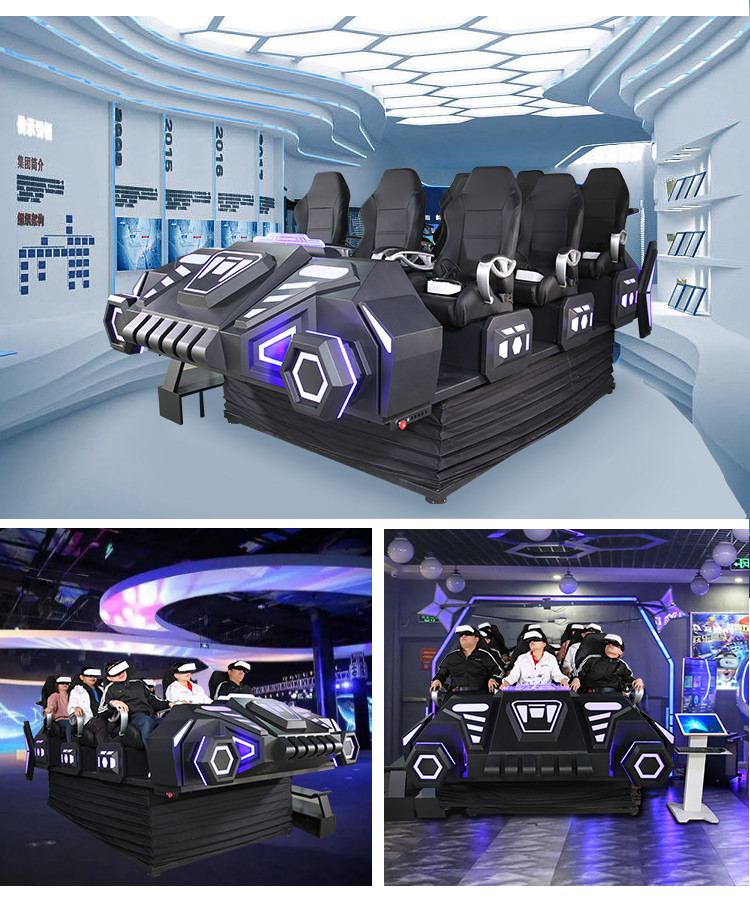 7D 9D VR Movie Theater Cinema Simulator Vr Motion Chair With 9 Seats