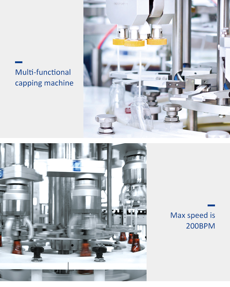 Servo Smart Free - Adjustment Automatic Bottle Capping Machine
