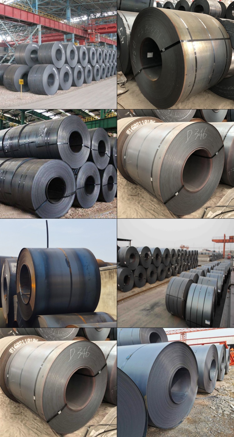 Q195 Q215 Q235 Q255 Q275 Q355 Ss400 carbon steel coil 1200 mm thin cold and thin hot with Decoiling Processing Service