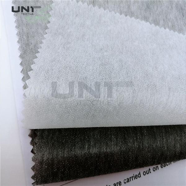 Plain Weave Double Dot Woven Interlining Waterjet 150cm Width