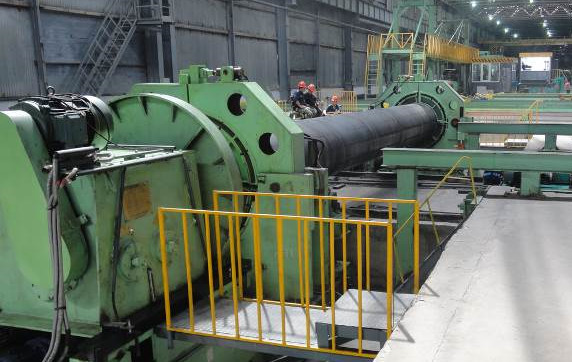 CNC Pipe End Chamfering Machine , Green Color Heavy Duty Steel Pipe Beveler