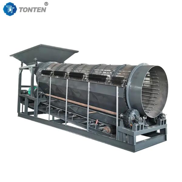 Quality Garbage Screen Shaftless Drum Screen Machine Soil Stone Screening Machine for sale