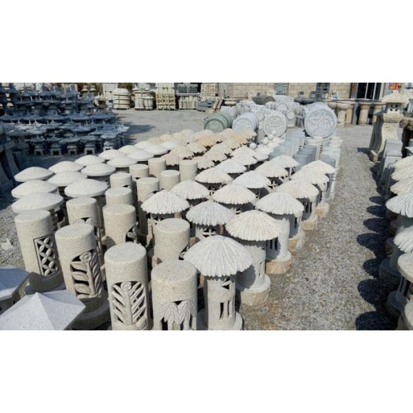 flower shape white granite G603 lamp radio