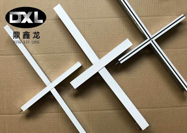 Quality Optional Color T Bar Suspended Ceiling Grid New Building Construction Material for sale