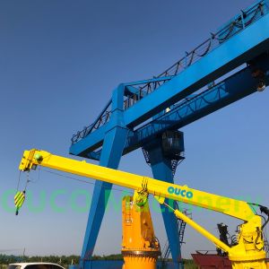 China 0.2t 20m Marine Steel Hydraulic Telescopic Boom Crane wholesale