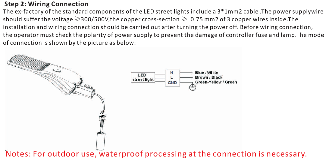 2020 Hot sale Outpt street led lights with motion serson for highway display