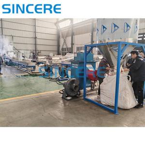 Automatic Plastic Pelletizing Line For PP PE PA ABS PMMA Granules Production