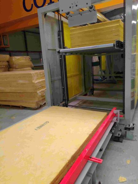 Quality Automatic Cutting Feeding Rock Wool Sandwich Panel Line for sale