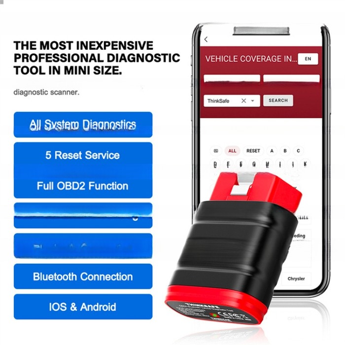 Auto OBD2 Scanner News Boot Full System OBDII Code Reader Reset Software with Free Update