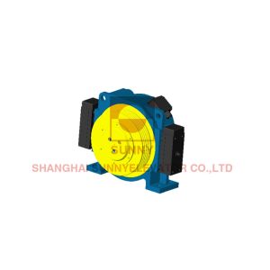 China DC110V Elevator Traction Machine Gearless Elevator Machine Motor wholesale