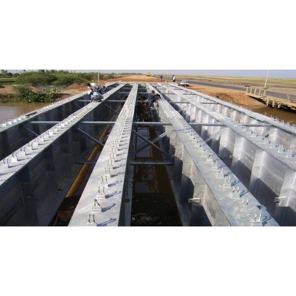 Permanent Deck Steel Grider Bridge for Short and Medium Spans Highway Bridges