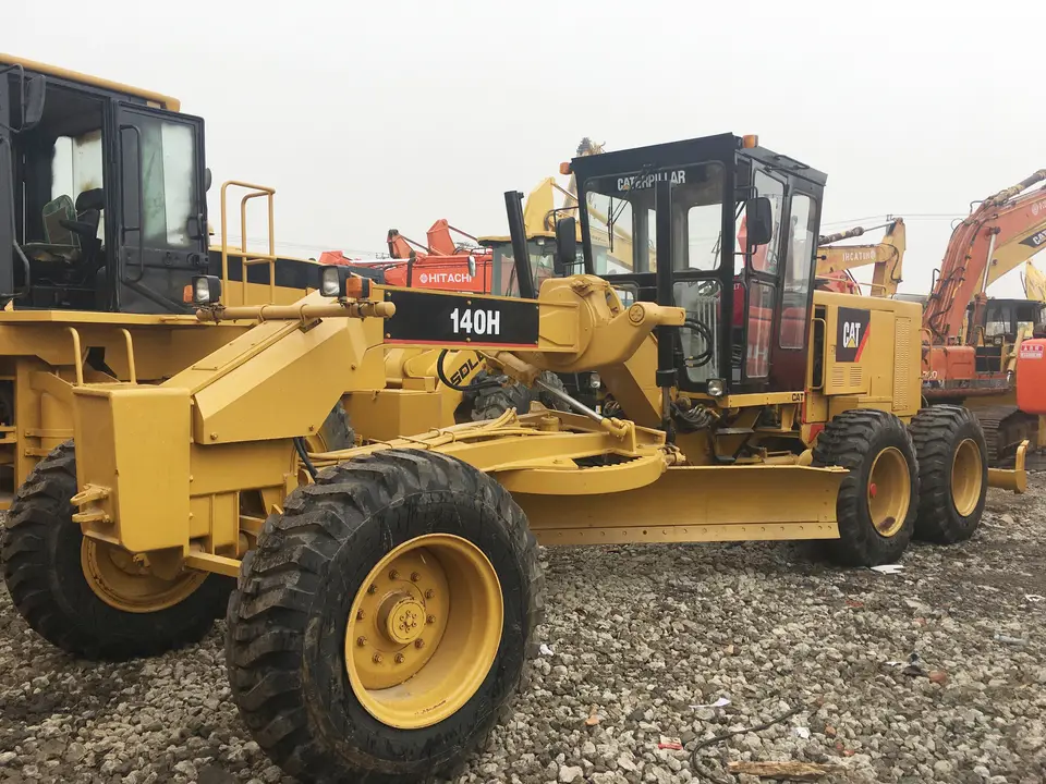 2018 Secondhand CAT 140 Motor Grader with 140h Usage and 16000 kg Weight