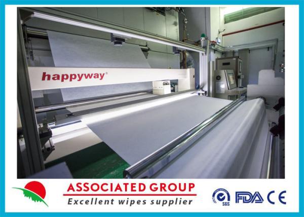 Quality 100% Viscos Super Soft Fabric Non Woven Roll Lint Free Spunlace Technics for sale