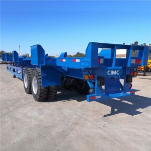 China 53 Feet Skeletal 2 Axle Q345B Terminal Trailer Chassis wholesale